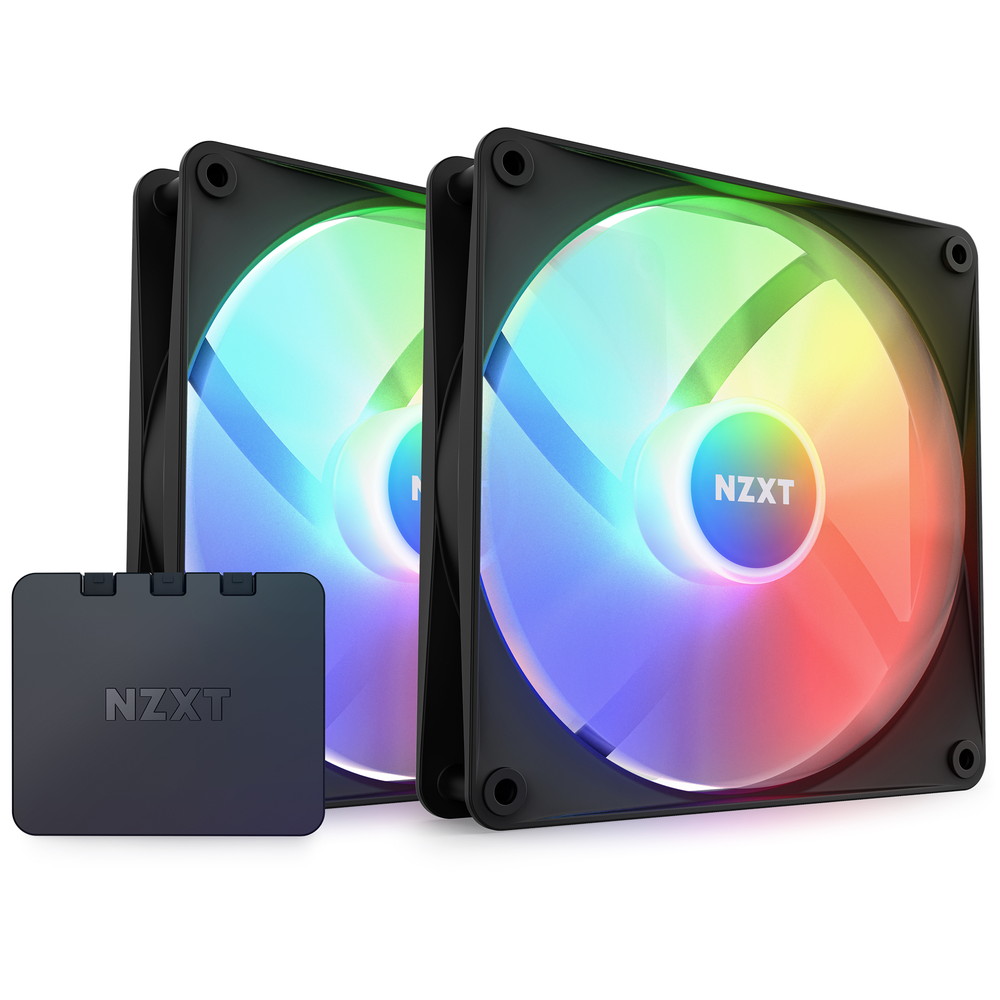 NZXT ARGBケースファン 2個